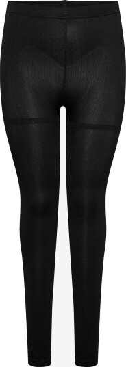 Only Carmakoma - Leggings carKenja Fleece - Svart