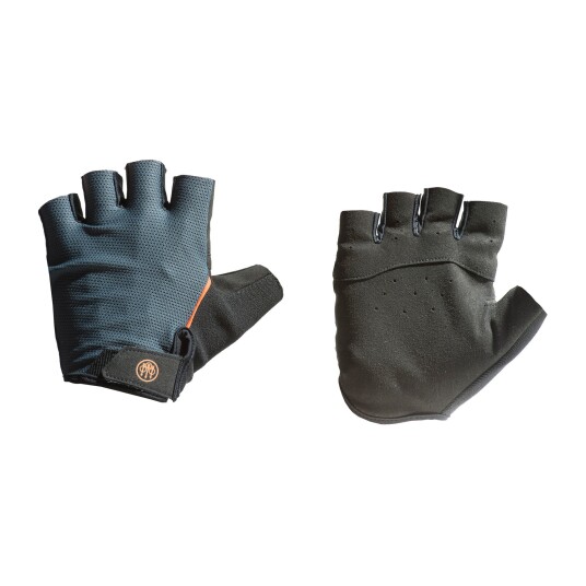 Beretta Pro Mesh Fingerless Gloves Black & Gray Beretta Pro Mesh Fingerless Gloves Black & Gray