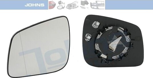 Speilglass, ytterspeil JOHNS 50 52 37-82