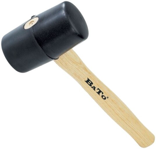 BATO Gummihammer 300 g 45 mm. Treskaft