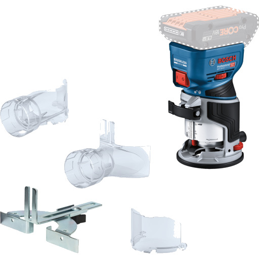 Bosch Professional Kantfreser GKF 18V-8 Uten batteri