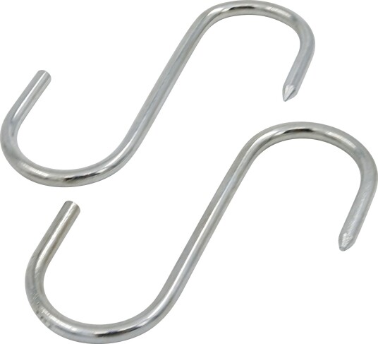 HOME It Kjøttkrok 4,0 x 80 mm sinkbelagt karbonstål 2 stk.