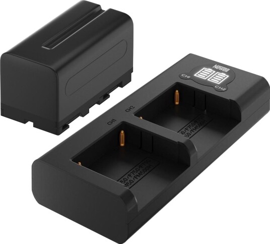 Newell Kameralader Newell Xtra Power Set Lader + Batteri Erstatning