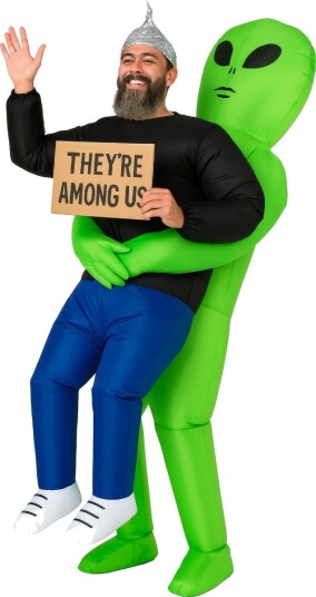 Fiesta Bortført Af Alien Kostume