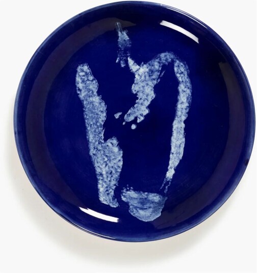 Serax Ottolenghi Feast tallerken S Ø19 cm 2-pakning Dark blue-pepper white