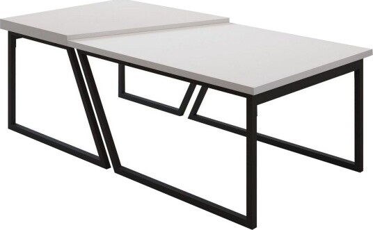 Bulskoll Stuebord 120 cm - Hvit