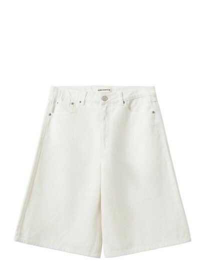 Sofie Schnoor Stokesw Oversized Shorts White 40