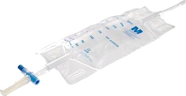 MM drenasjepose med skrukobling steril 350 ml 50 stk