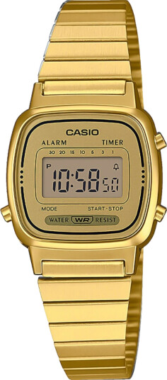 Casio Vintage Mini La670wega-9Ef - Armbåndsur - Kvarts - Digital - Harpiks