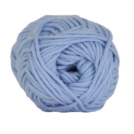 Hjertegarn Cotton 8/8 Garn 603 Baby Blå Hjertegarn Cotton 8/8 Garn 603 Baby Blå