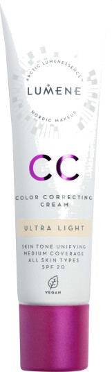 Lumene Cc Color Correcting Cream SPF 20 Ultra Light