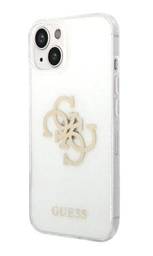Guess Iphone 14 Plus Deksel Full Glitter Transparent