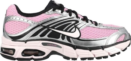 Nike Sneaker Air Max 90 Moto 2K   Pink Rise/Metallisk sølv/Svart/Grå Kvinner størrelse 38