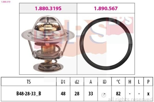 Termostat EPS 1.880.319 Termostat EPS 1.880.319