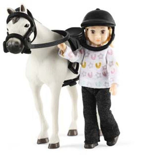 Lundby Dukke med Hest Lundby Dukke med Hest