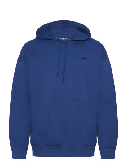 Rains Classic Hoodie Blurred   Blue   XL