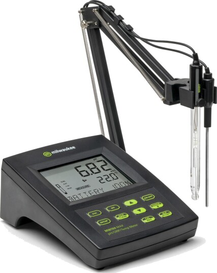 Milwaukee MW150 MAX pH Bench Meter pH/ORP/Temp, Bordmodell