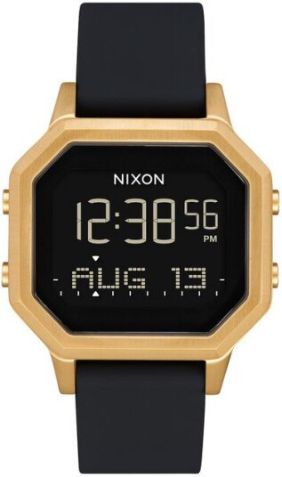 Nixon Dameklokke A1211 513 The Siren LCD/Gummi