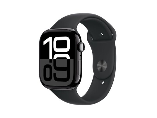 Apple Watch S10 46mm GPS Sort Aluminium/Sort Sport Band S/M Apple Watch S10 46mm GPS Sort Aluminium/Sort Sport Band S/M