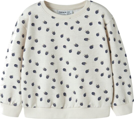 Name It Collegegenser NmfOmer Peyote melange Name It 4 år (104) Collegegenser Beige