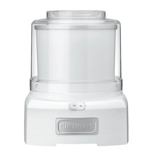 Cuisinart Cool Scoops iskremmaskin 1,4L hvit - Hjemmelaget iskrem på 20 minutter