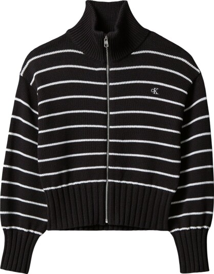 Calvin Klein Cardigan Strikk Svart Calvin Klein 12 år (152) Cardigan Hvit