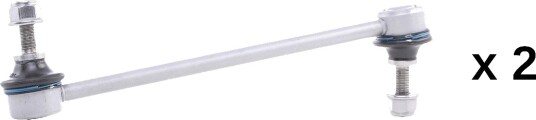 Reparasjonssett, stabilisator koplingsstang RIDEX PLUS 2067R0025P