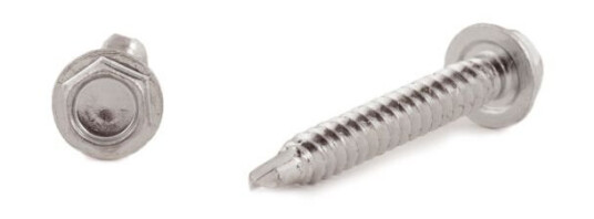 Schäfer & Peters 15480400648 19 Flensskrue borende A2 HB ISO 15480 Ø 4,8 x 19 mm 500-pakning Innfesting