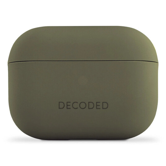 Decoded AirCase Silikondeksel til AirPods Pro (1. og 2. gen.)   Olive
