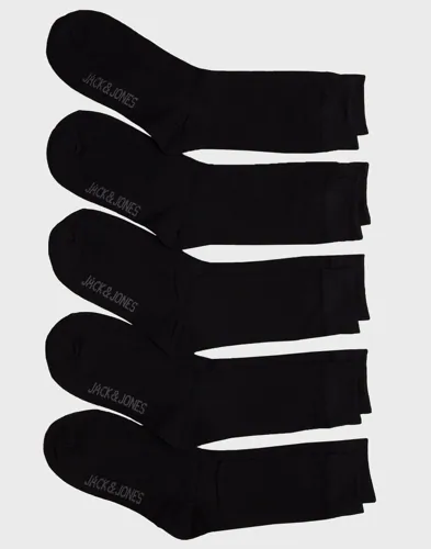 Jack & Jones Jacjens Sock 5 Pack Noos Flerpack sokker Svart