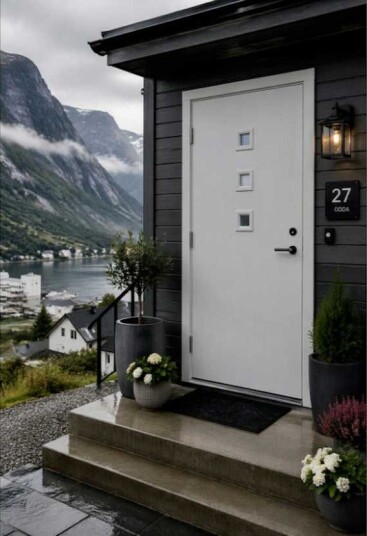 Ytterdør Fjorddøren Odda Klarglass Ytterdør Fjorddøren Odda Klarglass