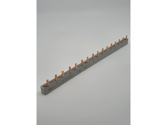 Elkutec Samleskinne stift S2/10 L1 L2 10mm2 16 Mod