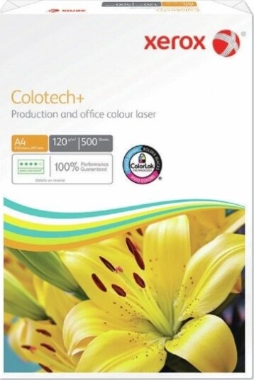 Kopipapir Xerox® Colotech+ Fsc 120G A4 Hvid 500 Ark Kopipapir Xerox® Colotech+ Fsc 120G A4 Hvid 500 Ark