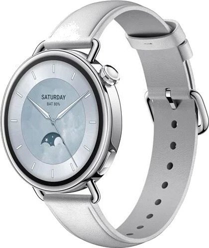 Xiaomi Watch S4 41mm Leather Strap White Xiaomi Watch S4 41mm Leather Strap White