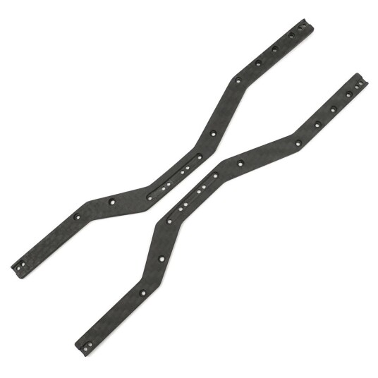 Yeah Racing AXSC-045 Graphite Chassis Frame Rails For Axial SCX2