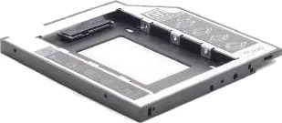 Gembird 5.25" Slim SATA Harddiskramme til 2.5" HDD/SSD Gembird 5.25" Slim SATA Harddiskramme til 2.5" HDD/SSD