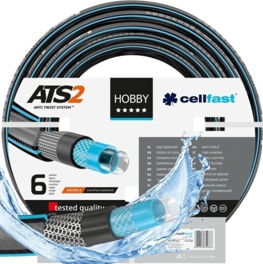 Cellfast Hobby Ats2 Hageslange Størrelse: 1/2" Lengde: 20 M