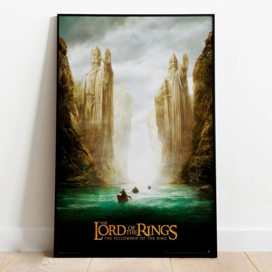 Ringenes Herre Plakat Argonath - 91,5 x 61 cm Ringenes Herre Plakat Argonath - 91,5 x 61 cm