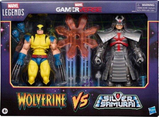 Northix Wolverine og Silver Samurai Figursett 15 cm