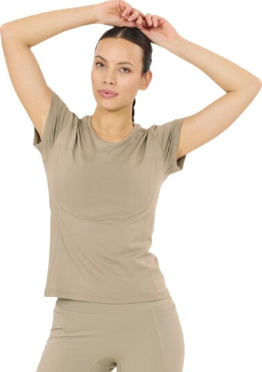 Athlecia Lonny W Ss Tee Beige 36 Athlecia Lonny W Ss Tee Beige 36