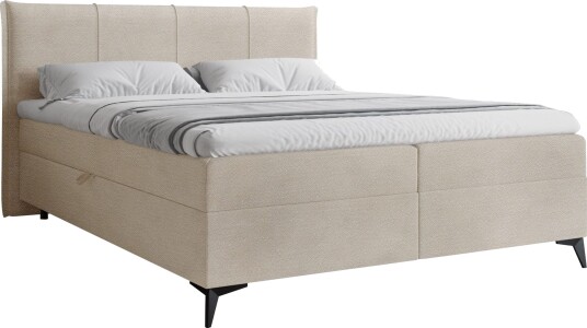 Thoros Komplett Sengepakke 140x200 cm Kontinentalseng med Oppbevaring - Beige