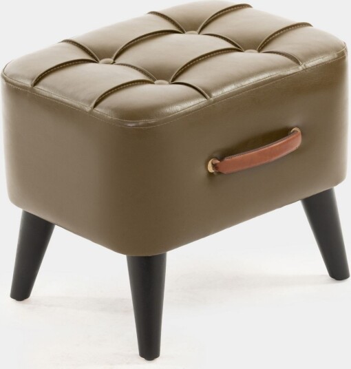 Lenira Sittepuff 43 cm Khaki
