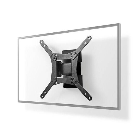 Nedis Svingbart Veggfeste for TV 10-32" - Maks 30 kg, Full Bevegelse, Svart