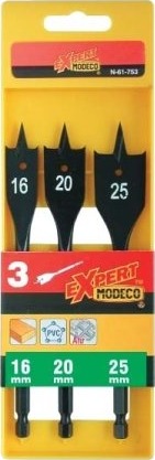 Modeco Trebor Spadeformet Sekskant 16/20/25 Mm Sett (Mn-61-753)