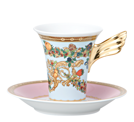 Versace Le Jardin de kaffekopp med skål