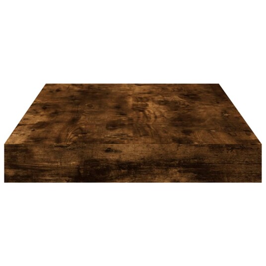 Vegghyller 4 stk røkt eik 40x10x1,5 cm konstruert tre 8721012209046