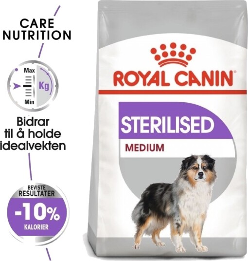 Royal Canin Sterilisert Medium Voksen Hundefôr 12 kg