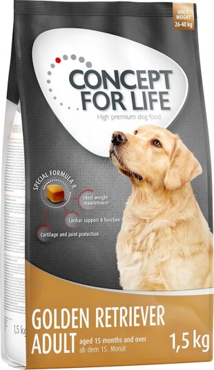 Concept For Life Tørrfôr Adult Golden Retriever 4 X 1.5 kg