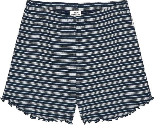 Mads Nørgaard 2X2 Cotton Stripe Prixa   Navy   116