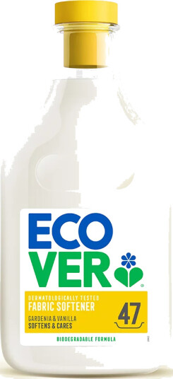Ecover tøymykner gardenia og vanilje 1,43 l Ecover tøymykner gardenia og vanilje 1,43 l